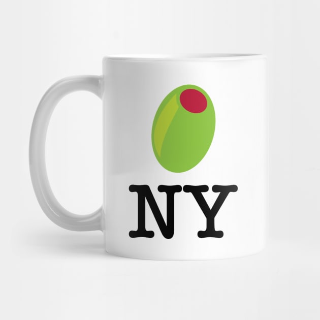 Olive NY Food Pun Green Olive Meme by PodDesignShop